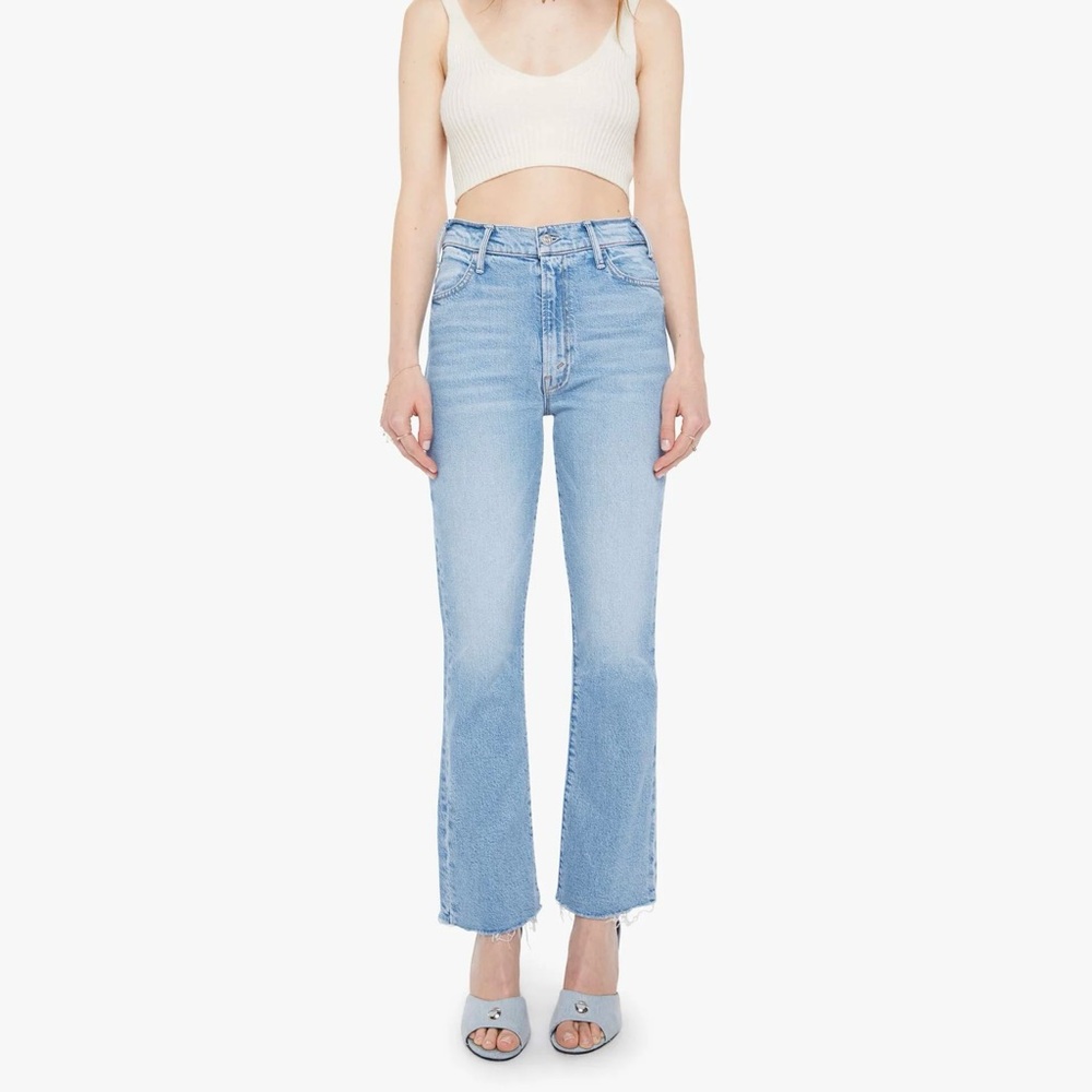 MOTHER The Hustler Ankle Fray Jean
